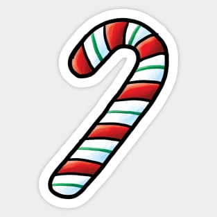 Candy Cane Sticker